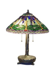 2013/LB0804Z - Handcrafted Stained Glass Lamp