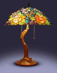 Tiffany Table Lamp - BD188552M - Handcrafted Stained Glass Lamp